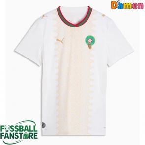 Marokko Replik Auswärtstrikot Damen WM 2026 Kurzarm